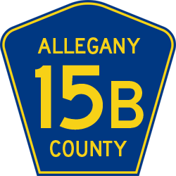 [ Allegany County Route Marker ]