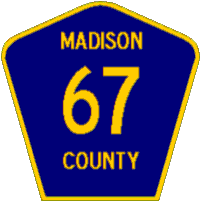 [ Madison County Route Marker ]