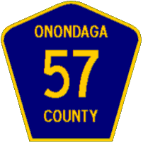 [ Onondaga County Route Marker ]