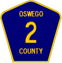 [ Oswego County Route Marker ]