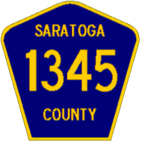 [ Saratoga County Route Marker ]