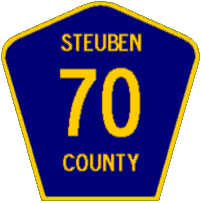 [ Steuben County Route Marker ]